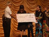 SuperFlow Foundation Cheque Presentation